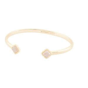 Kendra Scott Gold Iridescent Drusy Cuff Bracelet